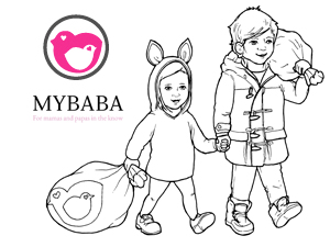 Kids Co. and MyBaba illustration for the Christmas campaign. and Blog Header illustration.